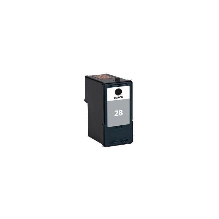 Compatible Tinta LEXMARK 28 Negro Remanufacturado 18C1528E