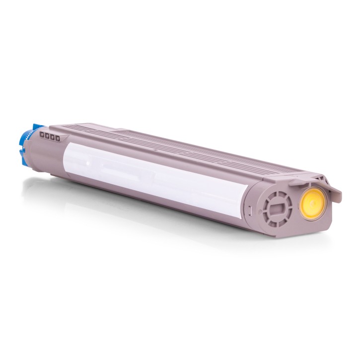 Compatible Toner OKI C9655 Amarillo 43837129