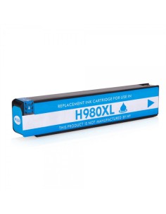 Compatible Tinta Pigmentada HP 980 Cyan D8J07A