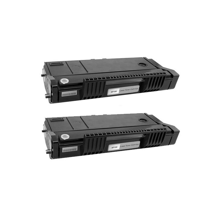 Pack 2 x Toner Compatible RICOH Aficio SP100XL