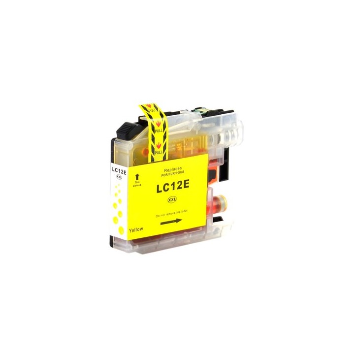 Compatible Tinta Brother LC12EY Amarillo