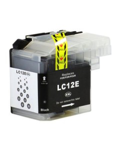 Compatible Tinta Brother LC12EBK Negro