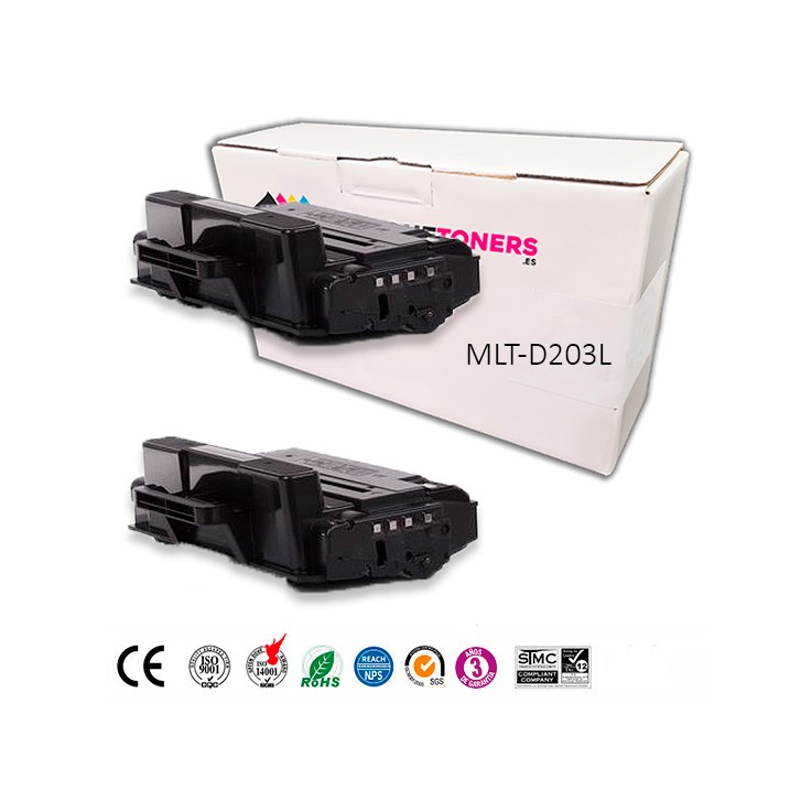 Compatible Pack 2 x Toner SAMSUNG MLT-D203L / D203L
