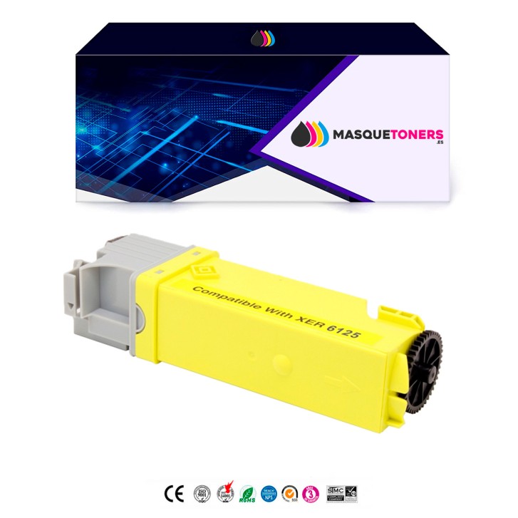 Compatible Toner XEROX PHASER 6125 Amarillo 106R01333