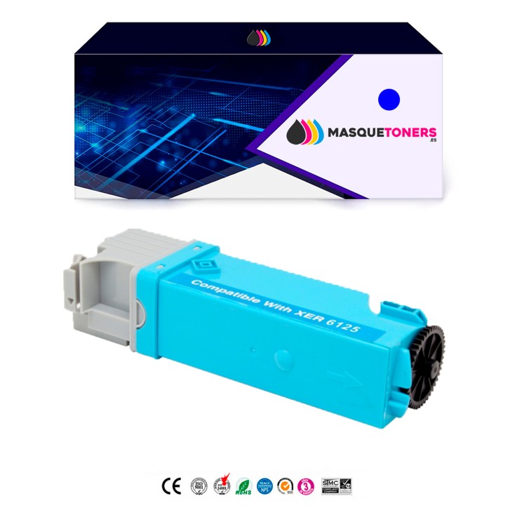 Compatible Toner XEROX PHASER 6125 Cyan 106R01331