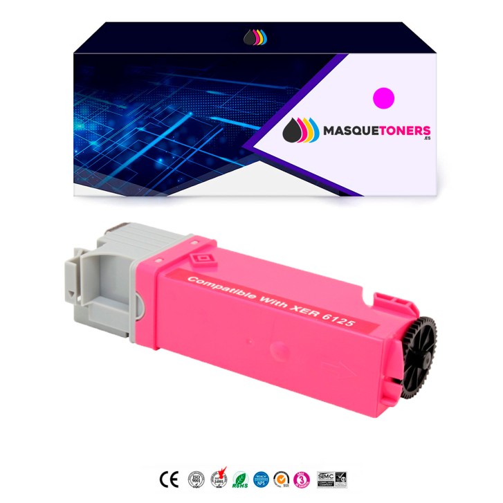 Compatible Toner XEROX PHASER 6125 Magenta 106R01332
