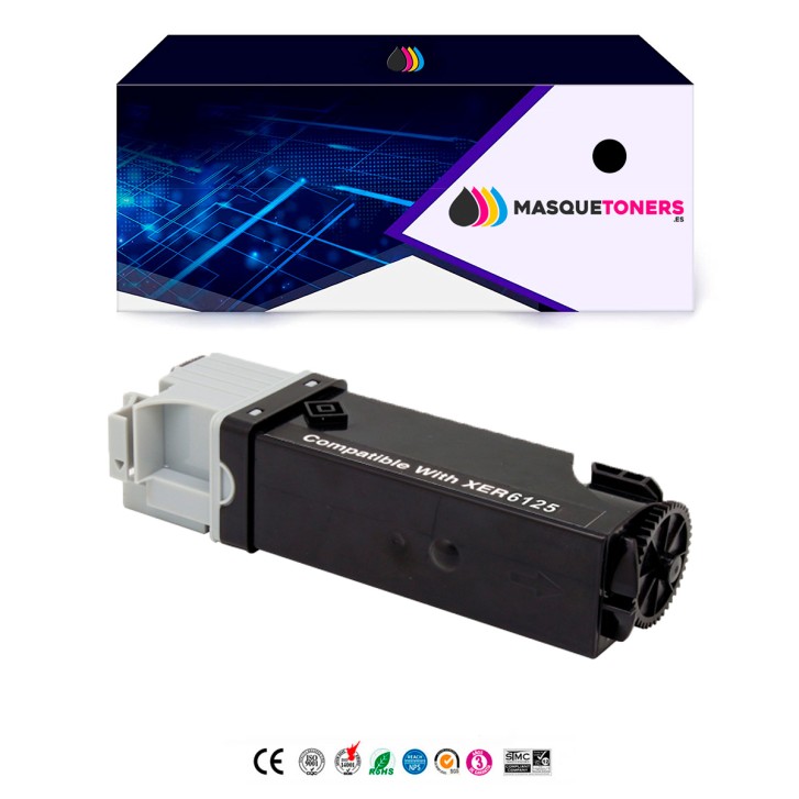 Compatible Toner XEROX PHASER 6125 Negro 106R01334