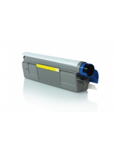 Compatible Toner OKI C5800 C5900 C5550MFP Amarillo 43324421