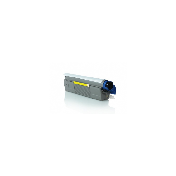 Compatible Toner OKI C5800 C5900 C5550MFP Amarillo 43324421