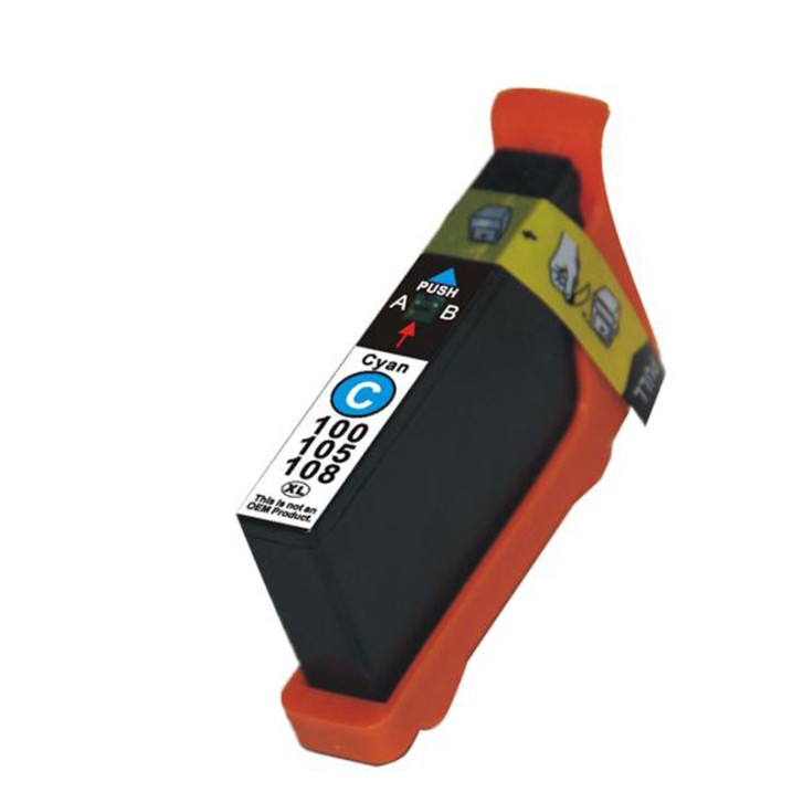 Compatible Tinta LEXMARK 100XL Cyan 14N1069E