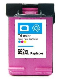 Compatible HP 652XL Color Cartucho de Tinta F6V24AE