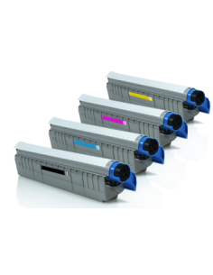 Compatible Pack 4 x Toner OKI C801 / C821