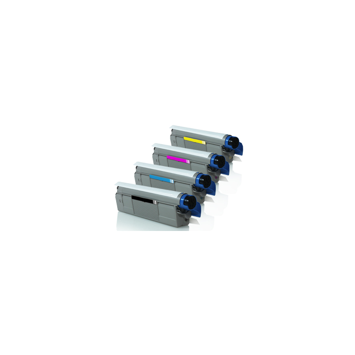 Compatible Pack 4 x Toner OKI C610