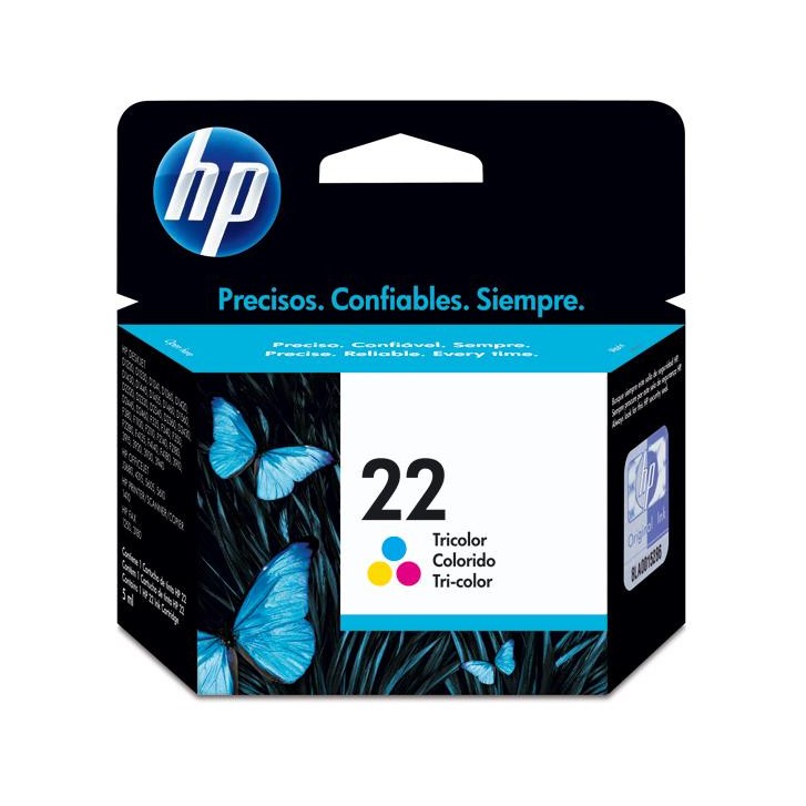 HP 22 TRICOLOR CARTUCHO DE TINTA ORIGINAL C9352AE