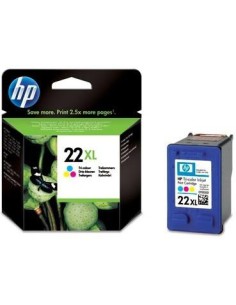 HP 22XL TRICOLOR CARTUCHO DE TINTA ORIGINAL C9352CE.0