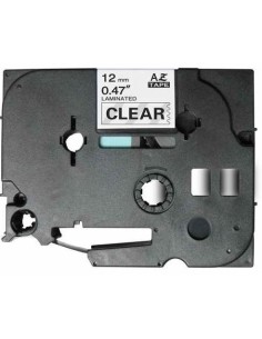 Compatible Cinta Rotuladora BROTHER TZE-131 Negro