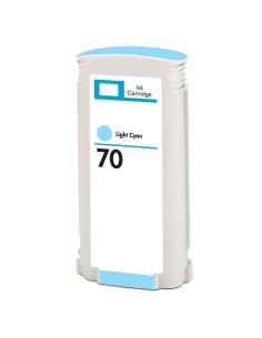 Compatible Tinta Pigmentada HP 70 Cyan LIGHT C9390A