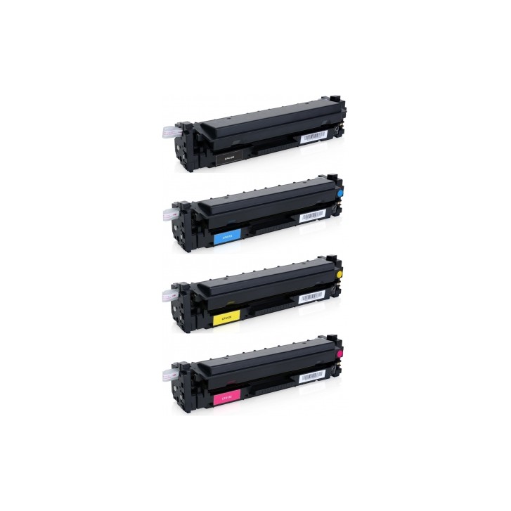 Pack 4 X Toner Compatible HP CF410X  CF411X  CF412X  CF413X