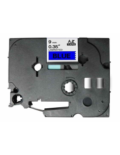 Compatible Cinta Rotuladora BROTHER TZE-521 Negro / AZUL