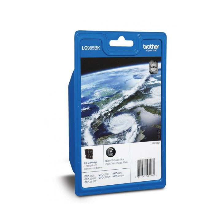 CARTUCHO ORIGINAL BROTHER LC-985 NEGRO. OFERTA