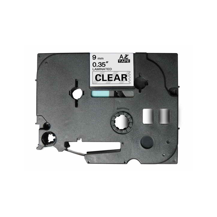 Compatible Cinta Rotuladora BROTHER TZE-121 Negro