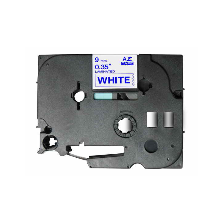 Compatible Cinta Rotuladora BROTHER TZE-233 AZUL / BLANCO