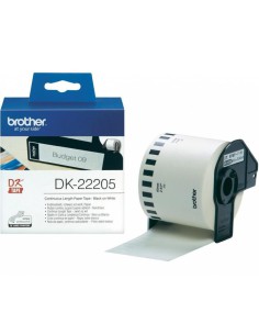 BROTHER DK22205 BLANCA CINTA CONTINUA DE PAPEL TERMICO ORIGINAL DK-22205