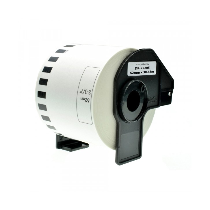 Compatible BROTHER DK22205 Blanco 62mm X 30.48mm