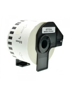 Compatible Cinta Termica BROTHER DK22223 Blanco 50 mm
