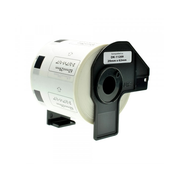 Compatible BROTHER DK-11209 Blanco 62 mm X 29 mm 800 psc