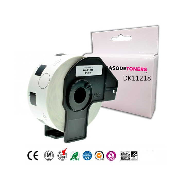 Compatible BROTHER DK11218 Blanco 24 mm 1000 psc