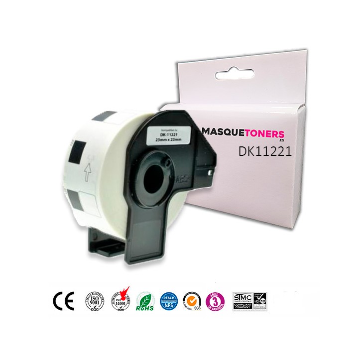 Compatible Cinta Termica BROTHER DK11221 Blanco