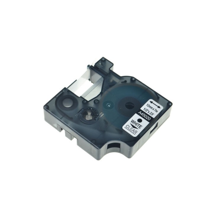 Compatible Cinta Rotuladora DYMO D1 45020 Blanco