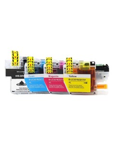 Pack 4 x Tinta Compatible BROTHER LC-3219 XL / LC-3217 XL