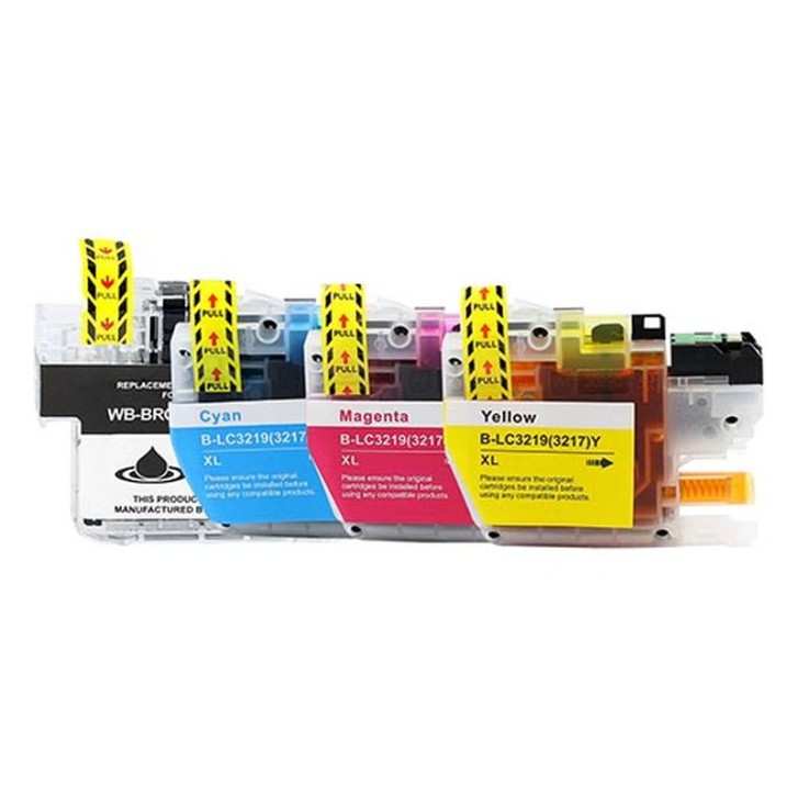 Pack 4 x Tinta Compatible BROTHER LC-3219 XL / LC-3217 XL