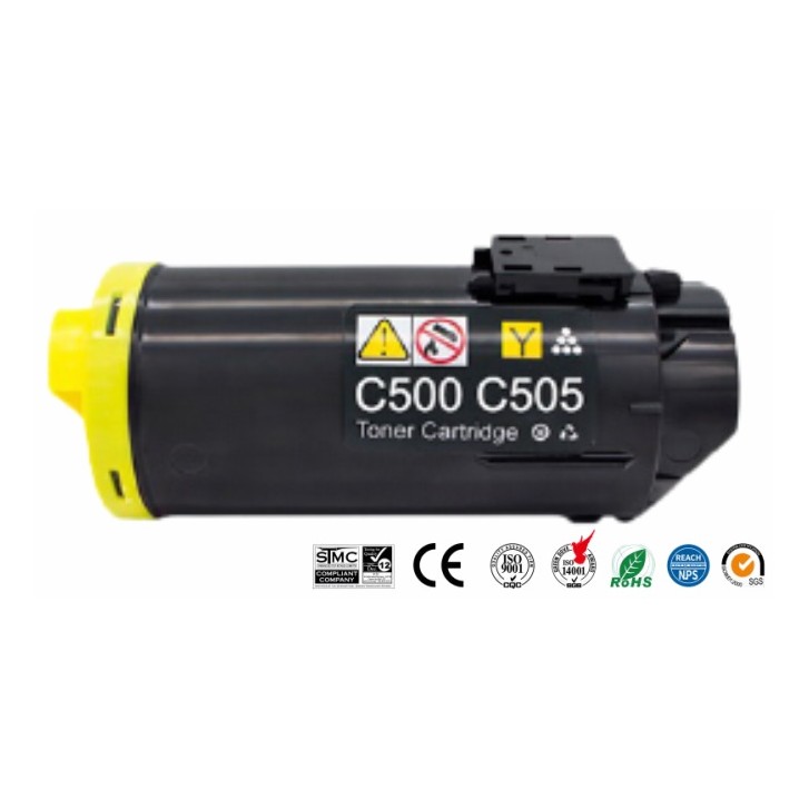 Compatible Xerox VersaLink C500 / C505 Amarillo Toner
