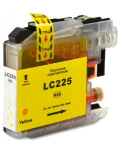 Compatible Tinta BROTHER LC-225 XL Amarillo LC225