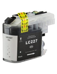 Compatible Tinta BROTHER LC-227XL BK Negro Tinta LC227