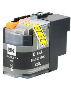 Tinta Compatible BROTHER LC22UBK Negro