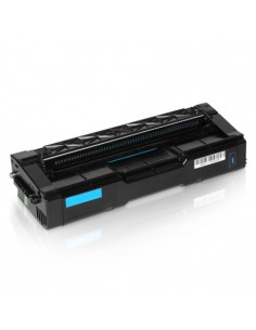 Compatible Toner Ricoh Aficio SP-C340 / SP-C341 Cyan 407900 SPC340 / SPC341