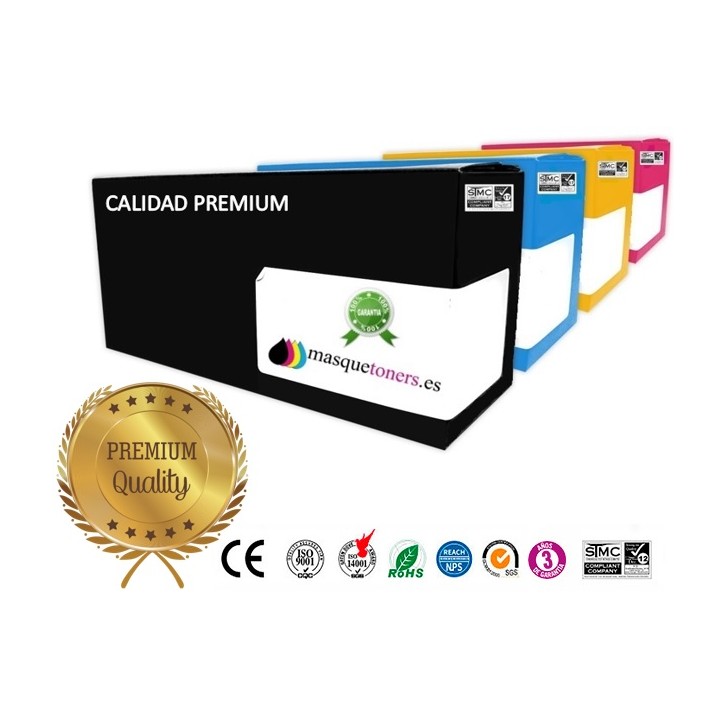 Pack 4 x Toner Compatible HP CF540AX CF541X CF542X CF543X PREMIUM