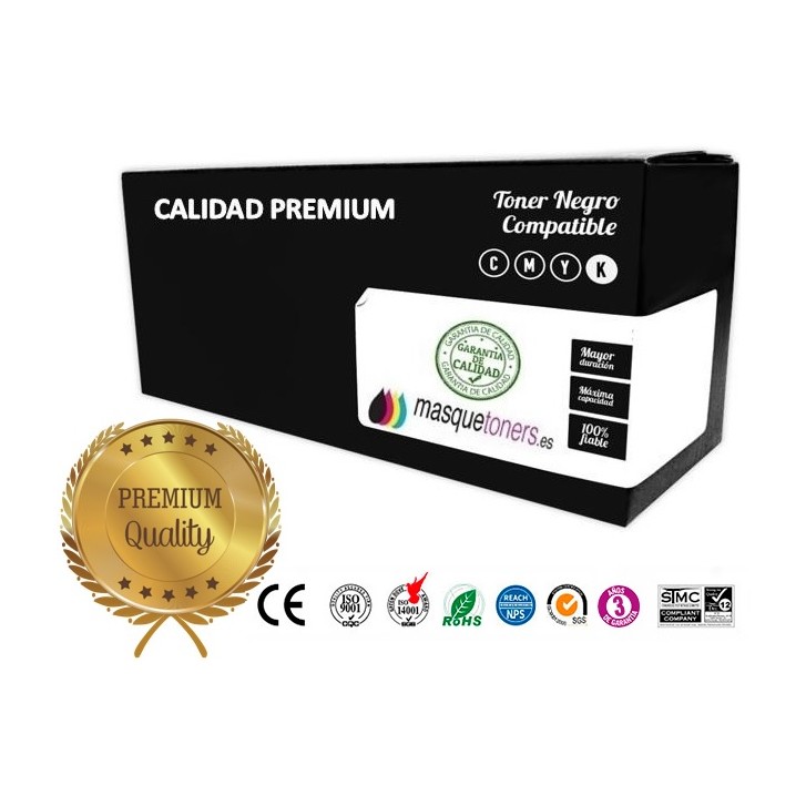 Compatible Toner LEXMARK CS310 CS410 CS510 Negro 70C2HK0