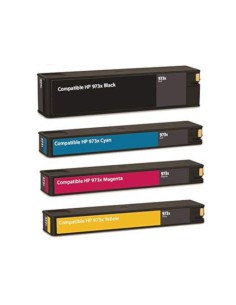 Compatible Pack 4 x Tinta HP 973X V.10 Pigmentada