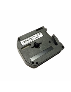Compatible Cinta No Laminada Brother MK221BZ Etiquetas