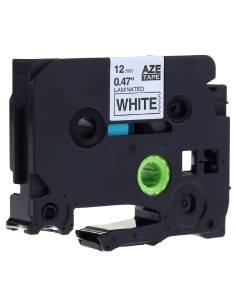 Compatible Cinta Rotuladora BROTHER TZE241 Negro / BLANCO