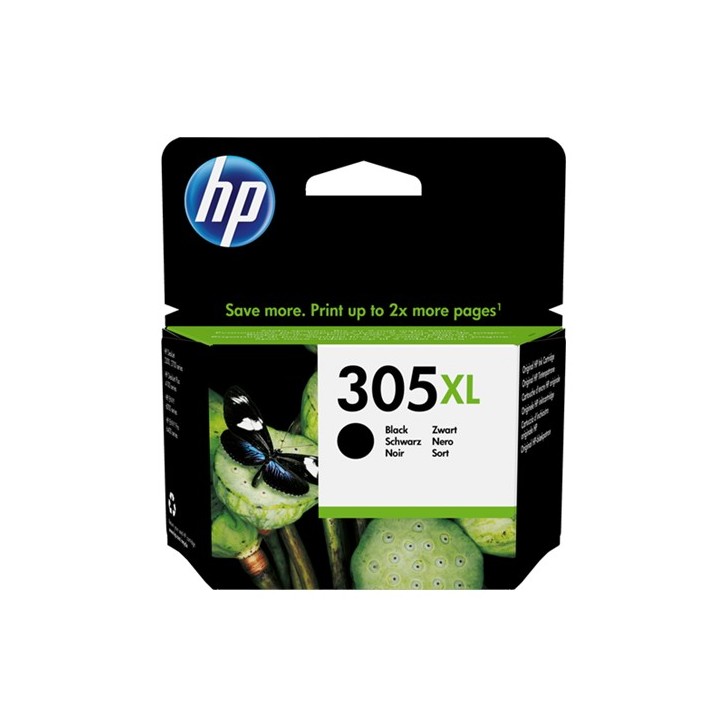 ORIGINAL HP 305XL NEGRO CARTUCHO DE TINTA 3YM62AE