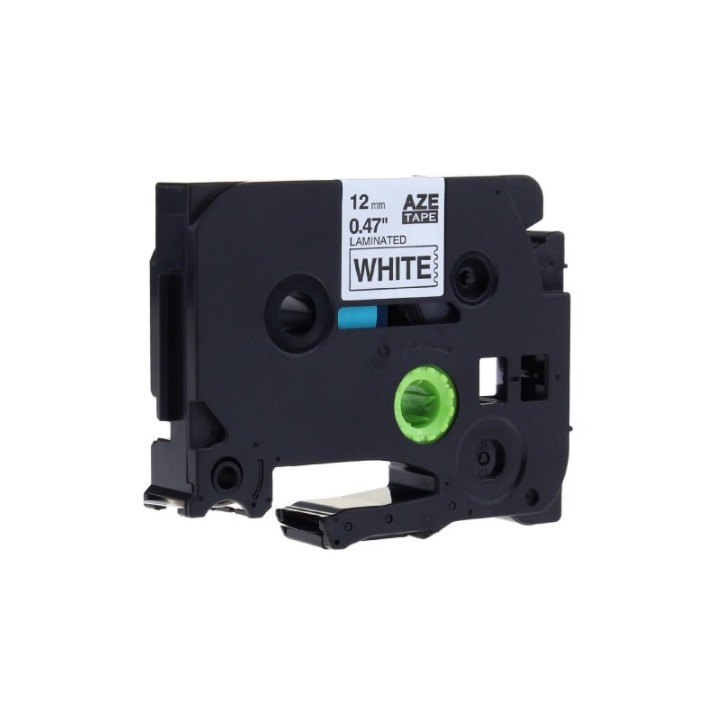 Compatible Cinta Rotuladora Brother TZe251 Cinta Laminada Generica de Etiquetas - Texto negro sobre fondo blanco - Ancho 24mm x 8 metros