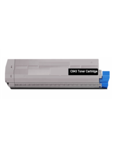 Compatible Toner OKI C823  C833  C843 Negro 46471104