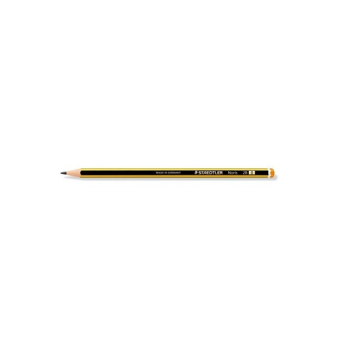 LAPIZ HEXAGONAL NORIS GRADUACION 2B SIN GOMA STAEDTLER 120-0