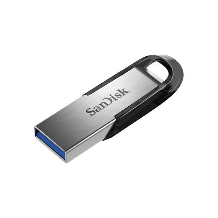 SanDisk ULTRA FLAIR unidad flash USB 128 GB USB tipo A 3.2 Gen 1 (3.1 Gen 1) Negro, Plata